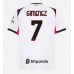 AC Milan Santiago Gimenez #7 Bortedrakt 2025-26 Korte ermer